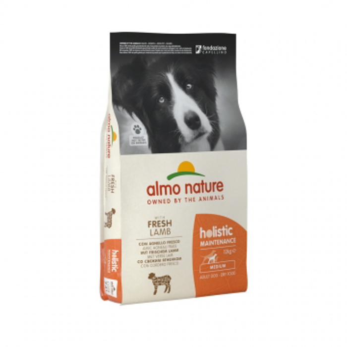 Almo Nature XIRA TROFI SKuLOu HOLISTIC Medium-Large size Adult me Fresko Arni 12kg